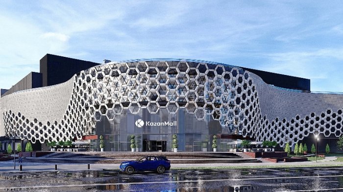 ТРЦ KazanMall. Установка стальных перфорированных рольставен