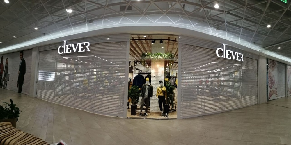 ТРЦ KazanMall. Установка стальных перфорированных рольставен